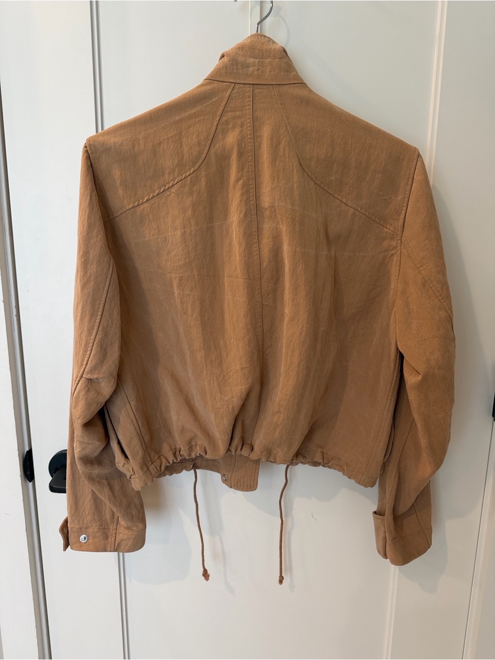 Rag & Bone Trail Lycocell Crop Utility Jacket Small Petite - Picture 3 of 5